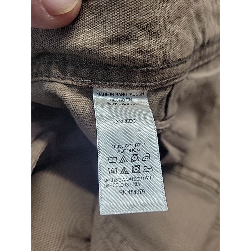 Nwt Mens Carpenter Brown Pants Aeropostle XXL Measurement 42x30 - Picture 7 of 7
